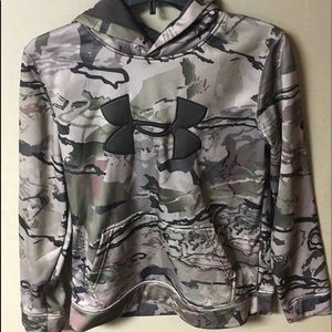 Youth Large Under Armour Camo Hoodie